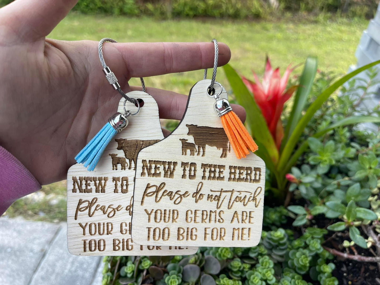 Germ cattle tags